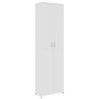 White plywood hallway cabinet 55x25x189 cm by vidaXL, Wardrobes - Ref: Foro24-802849, Price: 105,19 €, Discount: %