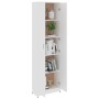 White plywood hallway cabinet 55x25x189 cm by vidaXL, Wardrobes - Ref: Foro24-802849, Price: 105,19 €, Discount: %