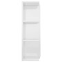 Glossy white plywood bathroom mirror cabinet 80x20.5x64 cm by vidaXL, bathroom vanities - Ref: Foro24-802612, Price: 77,90 €,...