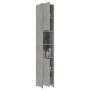 Concrete gray plywood bathroom cabinet 30x30x183.5 cm by vidaXL, Bathroom furniture - Ref: Foro24-802601, Price: 84,80 €, Dis...