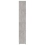 Armario baño madera contrachapada gris hormigón 30x30x183,5 cm de vidaXL, Muebles de baño - Ref: Foro24-802601, Precio: 84,80...