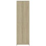 Oak veneer hallway cabinet 55x25x189 cm by vidaXL, Wardrobes - Ref: Foro24-802852, Price: 106,50 €, Discount: %