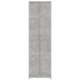 Armario de pasillo de aglomerado gris hormigón 55x25x189 cm de vidaXL, Armarios roperos - Ref: Foro24-802853, Precio: 98,93 €...