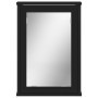 Black engineered wood bathroom mirror cabinet 42x12x60 cm by , Dressing tables - Ref: Foro24-842431, Price: 62,05 €, Discount: %