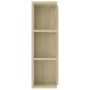 Oak-colored plywood bathroom mirror cabinet 80x20.5x64 cm by vidaXL, bathroom vanities - Ref: Foro24-802609, Price: 73,99 €, ...