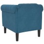 Blue velvet armchair by , Sofas - Ref: Foro24-372573, Price: 182,38 €, Discount: %