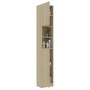 Oak-colored plywood bathroom cabinet 32x25.5x190 cm by vidaXL, Bathroom furniture - Ref: Foro24-802879, Price: 109,57 €, Disc...