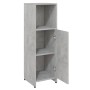 Armario de baño madera contrachapada gris hormigón 30x30x95 cm de vidaXL, Muebles de baño - Ref: Foro24-802592, Precio: 44,18...