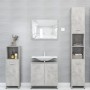 Concrete gray plywood bathroom cabinet 30x30x95 cm by vidaXL, Bathroom furniture - Ref: Foro24-802592, Price: 42,31 €, Discou...