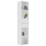 Plywood white bookshelf 36x30x171 cm by vidaXL, Bookcases and shelves - Ref: Foro24-802867, Price: 67,72 €, Discount: %