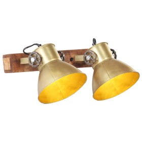 Industrial brass wall lamp 45x25 cm E27 by vidaXL, Lamps - Ref: Foro24-320508, Price: 58,99 €, Discount: %