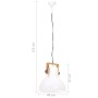 Industrial pendant lamp 25 W white round 40 cm E27 by vidaXL, Lamps - Ref: Foro24-320538, Price: 74,99 €, Discount: %