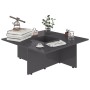 Mesa de centro de aglomerado gris brillante 79,5x79,5x30 cm de vidaXL, Mesas de centro - Ref: Foro24-802911, Precio: 43,08 €,...