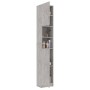 Concrete gray plywood bathroom cabinet 32x25.5x190 cm by vidaXL, Bathroom furniture - Ref: Foro24-802880, Price: 67,32 €, Dis...