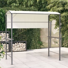 Gazebo with cream roof 220x110x200 cm by , Tents and gazebos - Ref: Foro24-318532, Price: 212,56 €, Discount: %