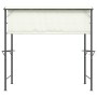 Cenador con tejado color crema 220x110x200 cm de , Carpas y cenadores - Ref: Foro24-318532, Precio: 212,56 €, Descuento: %