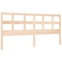 Estructura de cama de matrimonio con cabecero madera maciza de vidaXL, Camas y somieres - Ref: Foro24-3194846, Precio: 160,80...