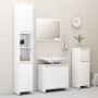 White plywood bathroom cabinet 30x30x95 cm by vidaXL, Bathroom furniture - Ref: Foro24-802660, Price: 52,76 €, Discount: %