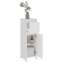 Armario de baño madera contrachapada blanco 30x30x95 cm de vidaXL, Muebles de baño - Ref: Foro24-802660, Precio: 52,76 €, Des...