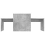 Mesa de centro madera contrachapada gris hormigón 100x48x40 cm de vidaXL, Mesas de centro - Ref: Foro24-802916, Precio: 45,76...