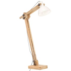 Solid white mango wood floor lamp E27 by vidaXL, Lamps - Ref: Foro24-320582, Price: 124,99 €, Discount: %