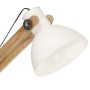 Stehleuchte aus massivem weißem Mangoholz E27 von vidaXL, Lampen - Ref: Foro24-320582, Preis: 124,13 €, Rabatt: %