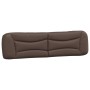 Estructura de cama cabecero cuero sintético marrón 200x200 cm de , Camas y somieres - Ref: Foro24-3208025, Precio: 246,43 €, ...