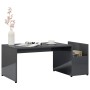 Bright gray plywood coffee table 90x45x35 cm by vidaXL, Coffee table - Ref: Foro24-802929, Price: 39,87 €, Discount: %