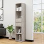 Plywood gray concrete shelf 36x30x171 cm by vidaXL, Bookcases and shelves - Ref: Foro24-802871, Price: 76,51 €, Discount: %