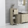 Armario de baño madera contrachapada color roble 30x30x95 cm de vidaXL, Muebles de baño - Ref: Foro24-802663, Precio: 60,51 €...