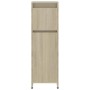 Armario de baño madera contrachapada color roble 30x30x95 cm de vidaXL, Muebles de baño - Ref: Foro24-802663, Precio: 60,51 €...