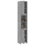 Armario de baño contrachapada gris hormigón 30x30x183,5 cm de vidaXL, Muebles de baño - Ref: Foro24-802673, Precio: 78,18 €, ...