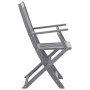 Folding garden chairs 4 pcs cushions solid acacia wood by , Garden chairs - Ref: Foro24-3064520, Price: 195,64 €, Discount: %