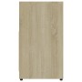 Armario de baño madera contrachapada color roble 60x33x61 cm de vidaXL, Muebles de baño - Ref: Foro24-802645, Precio: 39,47 €...