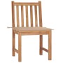 Garden chairs, 2 units, solid teak wood with cushions by , Garden chairs - Ref: Foro24-3062919, Price: 216,48 €, Discount: %