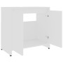 Armario de baño madera contrachapada blanco 60x33x61 cm de vidaXL, Muebles de baño - Ref: Foro24-802642, Precio: 49,51 €, Des...