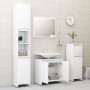 Armario de baño madera contrachapada blanco 60x33x61 cm de vidaXL, Muebles de baño - Ref: Foro24-802642, Precio: 49,51 €, Des...