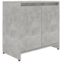 Concrete gray plywood bathroom cabinet 60x33x61 cm by vidaXL, Bathroom furniture - Ref: Foro24-802646, Price: 49,99 €, Discou...