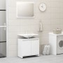 Set of white plywood bathroom furniture by vidaXL, Bathroom furniture - Ref: Foro24-802651, Price: 55,82 €, Discount: %