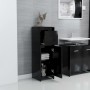 Black plywood bathroom cabinet 30x30x95 cm by vidaXL, Bathroom furniture - Ref: Foro24-802661, Price: 53,82 €, Discount: %