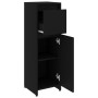 Armario de baño madera contrachapada negro 30x30x95 cm de vidaXL, Muebles de baño - Ref: Foro24-802661, Precio: 51,99 €, Desc...