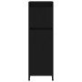 Black plywood bathroom cabinet 30x30x95 cm by vidaXL, Bathroom furniture - Ref: Foro24-802661, Price: 53,82 €, Discount: %