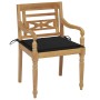 Batavia chairs 8 units solid teak wood with cushions by , Garden chairs - Ref: Foro24-3073356, Price: 975,68 €, Discount: %