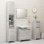 Conjunto de muebles de baño madera contrachapada gris hormigón de vidaXL, Muebles de baño - Ref: Foro24-802655, Precio: 102,7...