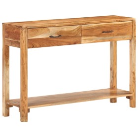 Aparador de madera maciza de acacia 110x30x75 cm de , Aparadores - Ref: Foro24-320471, Precio: 210,21 €, Descuento: %