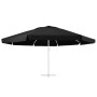 Replacement fabric for black umbrella 600 cm by , Fabrics for umbrellas and awnings - Ref: Foro24-312552, Price: 75,99 €, Dis...