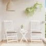 Garden chair cushions 2 pcs taupe Oxford fabric 50x50x3 cm by , Cushions for chairs and sofas - Ref: Foro24-47604, Price: 28,...