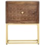 Solid mango wood bedside table 40x30x50 cm by , Nightstands - Ref: Foro24-286554, Price: 119,86 €, Discount: %