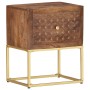 Solid mango wood bedside table 40x30x50 cm by , Nightstands - Ref: Foro24-286554, Price: 119,86 €, Discount: %