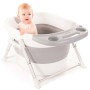 Bo Jungle Foldable Baby Bathtub for Shower B-Foldable Gray and White by Bo Jungle, Baby bathtubs and bath seats - Ref: Foro24...